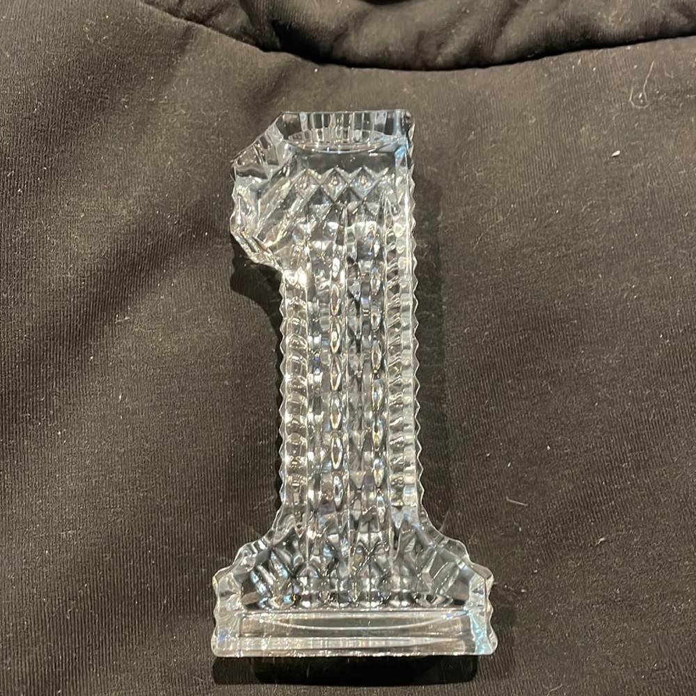 Waterford Crystal number 1